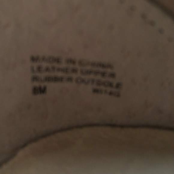 Michael Kors Distressed brown leather Wedge heel shearling lined booties. - Picture 12 of 13